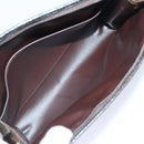 Burberrys Nova Check Clutch Bag Canvas Beige Auth ti2111-10