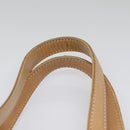 Burberrys Nova Check Blue Label Tote Bag Nylon Black Beige Auth ti2116-8