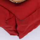 BURBERRY Shoulder Bag Nylon Red Auth ti2117-14