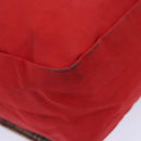 BURBERRY Shoulder Bag Nylon Red Auth ti2117-16