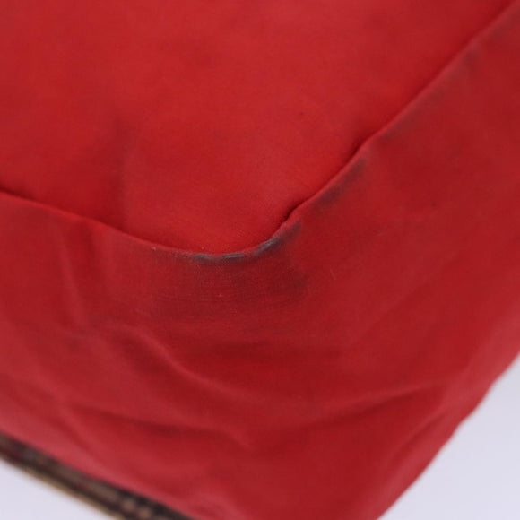 BURBERRY Shoulder Bag Nylon Red Auth ti2117