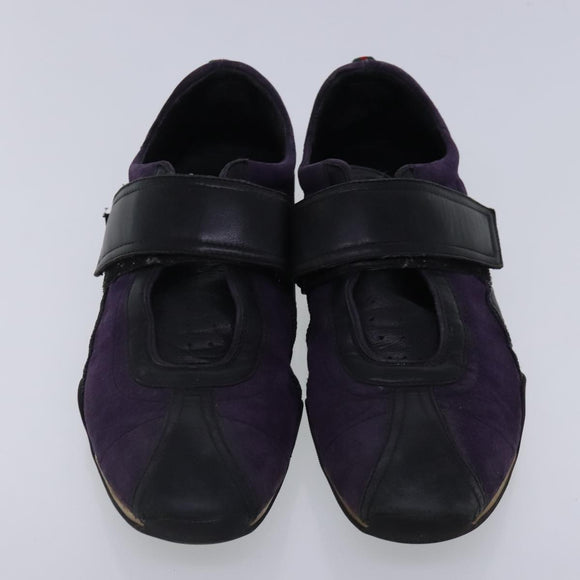 Christian Dior Gucci Shoes Suede Leather 3 Set Purple Pink Auth ti2127