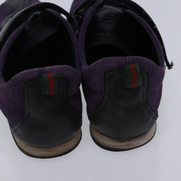 Christian Dior Gucci  Shoes Suede Leather 3Set Purple Pink Auth ti2127