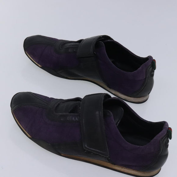 Christian Dior Gucci  Shoes Suede Leather 3Set Purple Pink Auth ti2127