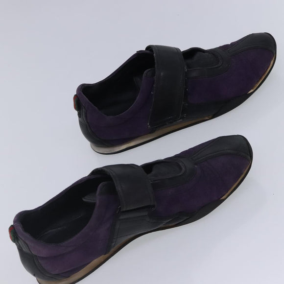 Christian Dior Gucci  Shoes Suede Leather 3Set Purple Pink Auth ti2127