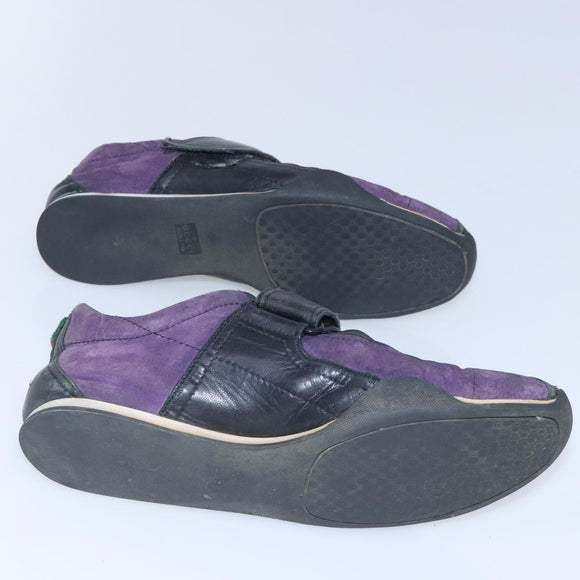 Christian Dior Gucci  Shoes Suede Leather 3Set Purple Pink Auth ti2127