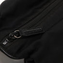 GUCCI Bamboo Hand Bag Nylon Black Silver 000 2014 0580 Auth ti2130-10