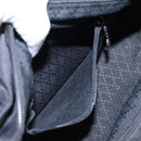 GUCCI Bamboo Hand Bag Nylon Black Silver 000 2014 0580 Auth ti2130-20