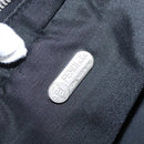 FENDI Hand Bag Cotton Nylon Black Silver Auth ti2136-17