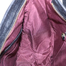 BURBERRY Blue Label Shoulder Bag Canvas Gray Auth ti2141-20