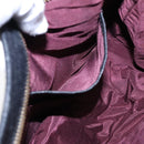 BURBERRY Blue Label Shoulder Bag Canvas Gray Auth ti2141-21