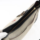 BURBERRY Blue Label Shoulder Bag Canvas Gray Auth ti2141-6