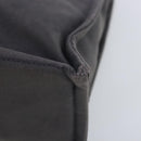 HERMES Fourre Tout PM Tote Bag Canvas Gray Silver Auth ti2154-16