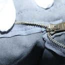 HERMES Fourre Tout PM Tote Bag Canvas Gray Silver Auth ti2154-12