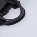 HERMES Fourre Tout PM Tote Bag Canvas Gray Silver Auth ti2154-7