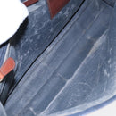 Burberrys Business Bag Leather Navy Brown Auth ti2166-11