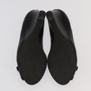TORY BURCH Pumps Leather 2 Set Black Auth ti2175-6