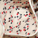 BURBERRY Nova Check Blue Label Tote Bag Canvas 3Set Beige Black Auth ti2176-28