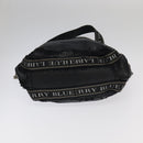 BURBERRY Nova Check Blue Label Tote Bag Canvas 3 Set Beige Black Auth ti2176-7