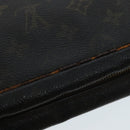 LOUIS VUITTON Monogram Compiegne 28 Clutch Bag M51845 LV Auth ti2180-9