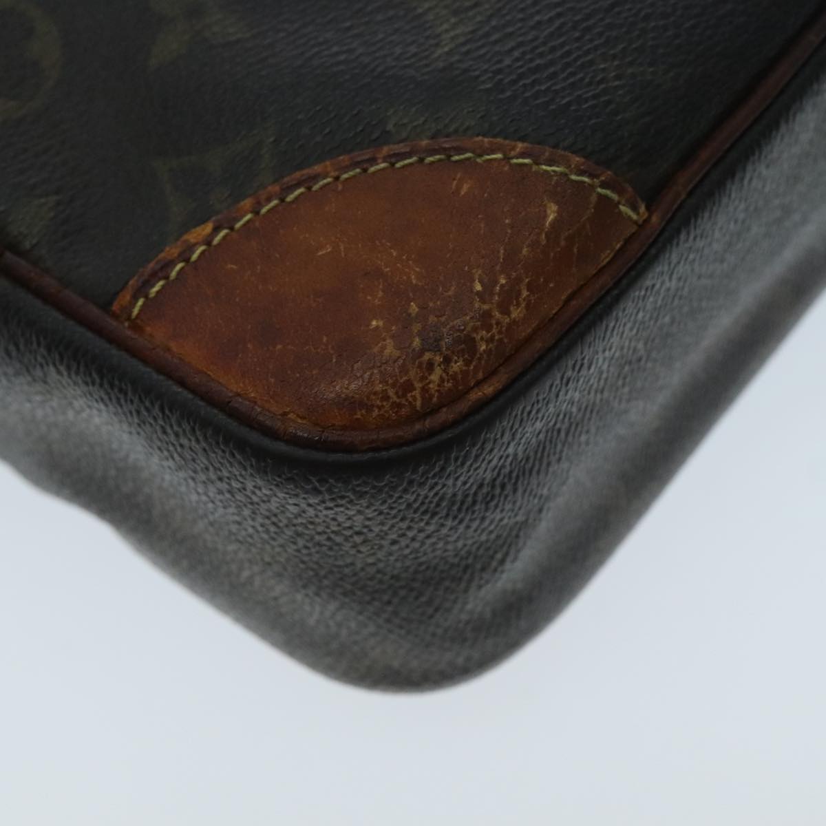 LOUIS VUITTON Monogram Compiegne 28 Clutch Bag M51845 LV Auth ti2180