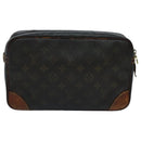LOUIS VUITTON Monogram Compiegne 28 Clutch Bag M51845 LV Auth ti2180-2