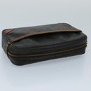 LOUIS VUITTON Monogram Compiegne 28 Clutch Bag M51845 LV Auth ti2180-5