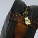 LOUIS VUITTON Monogram Compiegne 28 Clutch Bag M51845 LV Auth ti2180-7