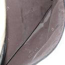 GUCCI Shoulder Bag Nylon Beige Dark Brown Silver 019.0340 Auth ti2214-22