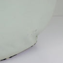 Burberrys Blue Label Tote Bag Nylon Leather Light Blue Brown Silver Auth ti2219-3