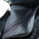 BURBERRY Nova Check Tote Bag Wool Leather Beige Black Gold Auth ti2237-22