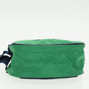 BURBERRY Pouch Canvas 3Set Pink Green Red Auth ti2238-13