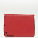 BURBERRY Pouch Canvas 3Set Pink Green Red Auth ti2238-3