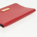 BURBERRY Pouch Canvas 3Set Pink Green Red Auth ti2238-5