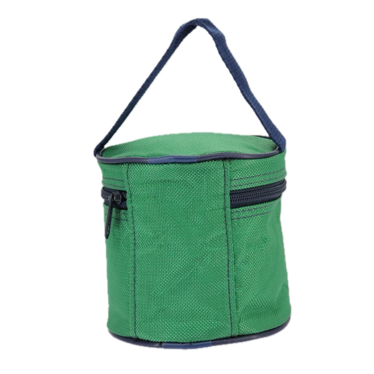 Burberrys hand Pouch Nylon Green Blue Auth ti2240 - 0