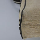 BURBERRY Shoulder Bag Canvas Beige Auth ti2263-16
