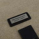 BURBERRY Shoulder Bag Canvas Beige Auth ti2263-17