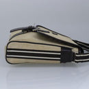 BURBERRY Shoulder Bag Canvas Beige Auth ti2263-4