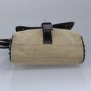 BURBERRY Shoulder Bag Canvas Beige Auth ti2263-5