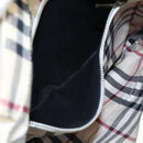 BURBERRY Shoulder Bag Leather White Auth ti2266-12