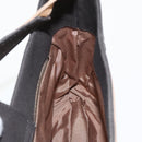 BALLY Shoulder Bag Leather Beige Silver Auth ti2272-19