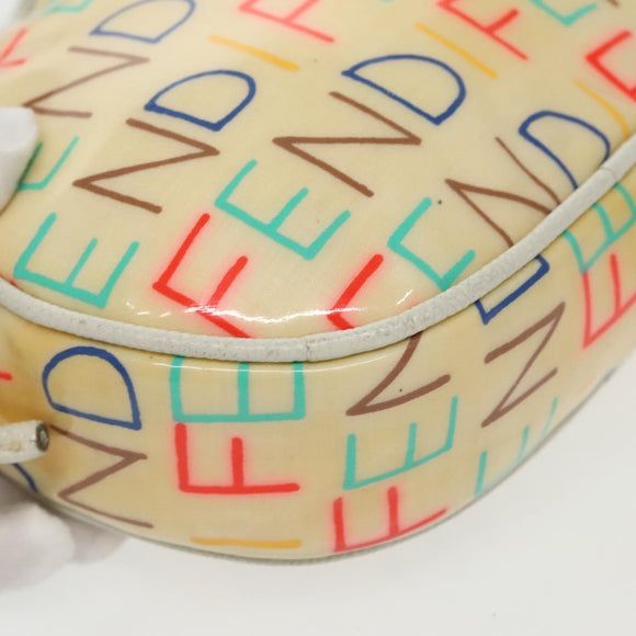 FENDI Shoulder Bag Vinyl Clear Auth ti2279