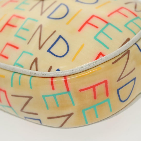 FENDI Shoulder Bag Vinyl Clear Auth ti2279