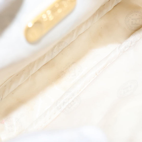 FENDI Shoulder Bag Vinyl Clear Auth ti2279