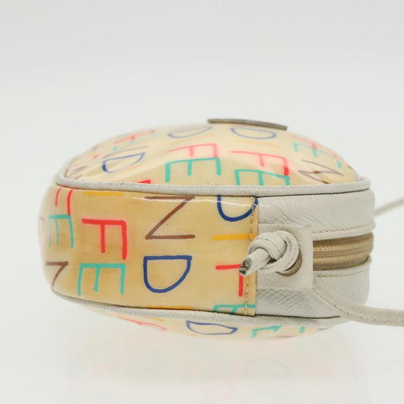 FENDI Shoulder Bag Vinyl Clear Auth ti2279