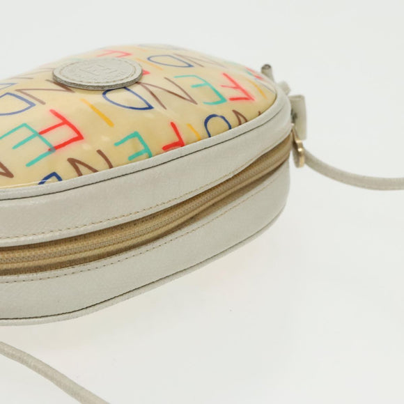 FENDI Shoulder Bag Vinyl Clear Auth ti2279