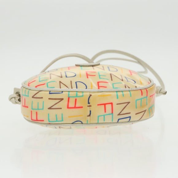 FENDI Shoulder Bag Vinyl Clear Auth ti2279