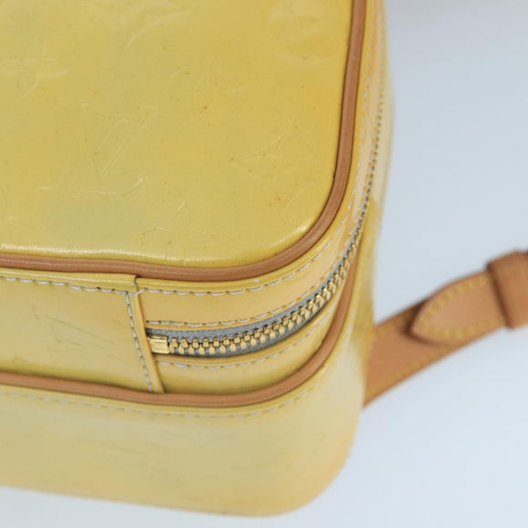 LOUIS VUITTON Monogram Vernis Marley Backpack Gris M91038 LV Auth ti2280V