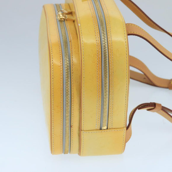LOUIS VUITTON Monogram Vernis Marley Backpack Gris M91038 LV Auth ti2280V