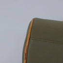 BURBERRY Hand Bag Nylon Khaki Auth ti2281-9